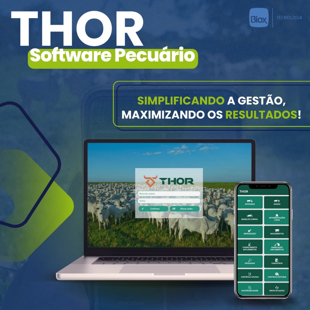 Biox - Thor Software Pecuário - Simplificando a gestão e maximizando os resultados! 
