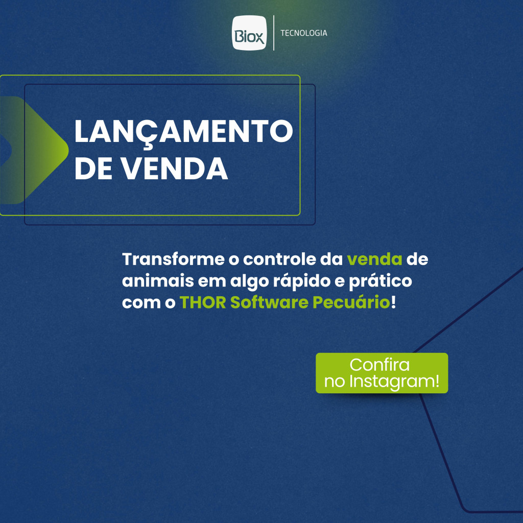 Biox - Lançamento de Vendas THOR 