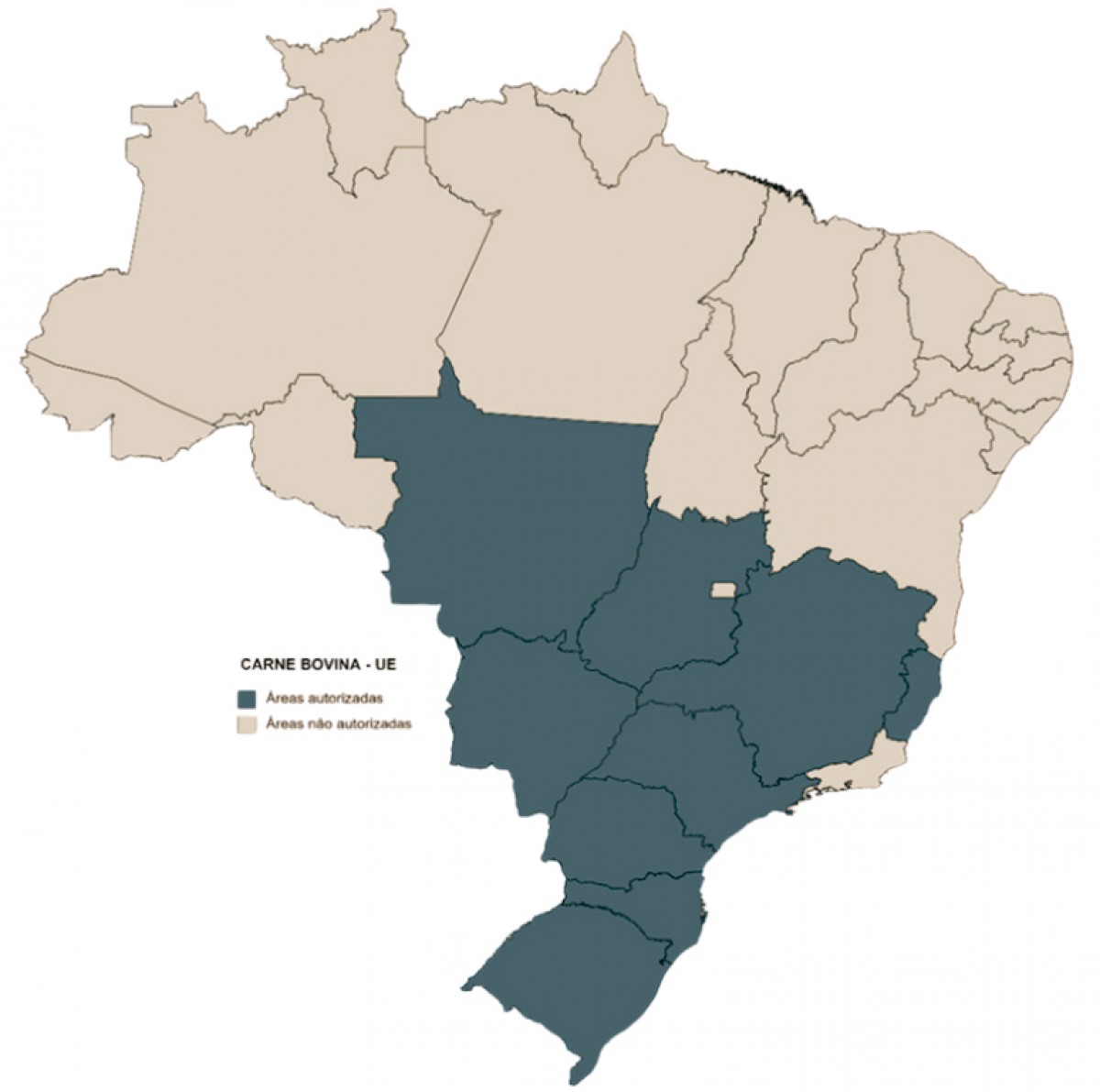 Biox - Estados brasileiros aptos à certificação Sisbov